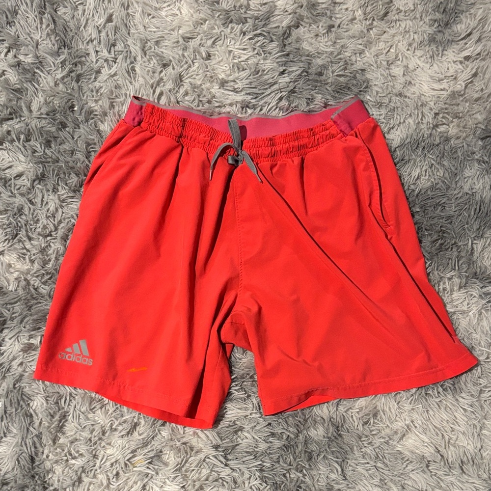 Adidas Size XL Scarlet Performance Shorts